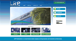 Desktop Screenshot of lrp.com